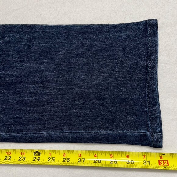 Gloria Vanderbilt Amanda Womens Mid-Rise Tapered Blue Slimming Jeans Size 12 NWT - Picture 10 of 10